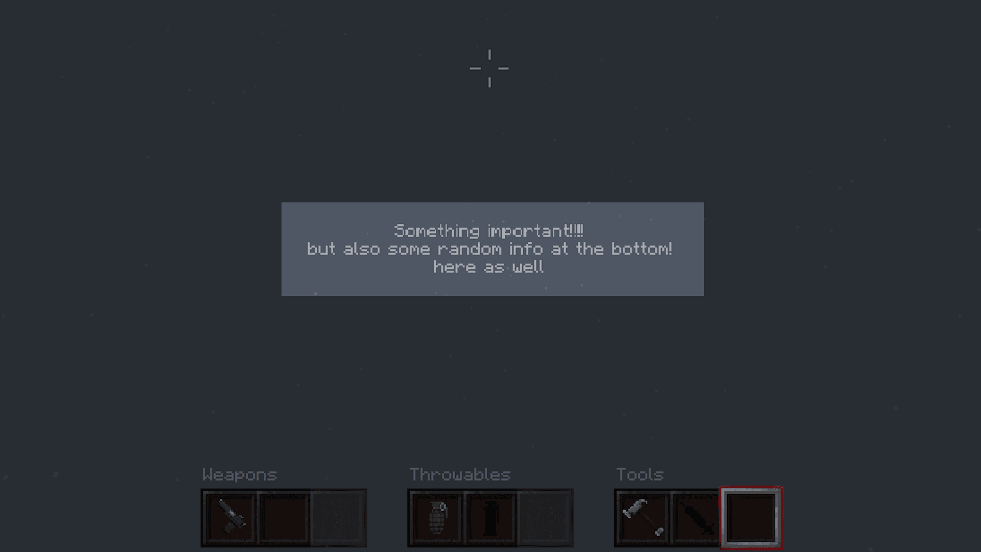 Closer look at crosshair notifications