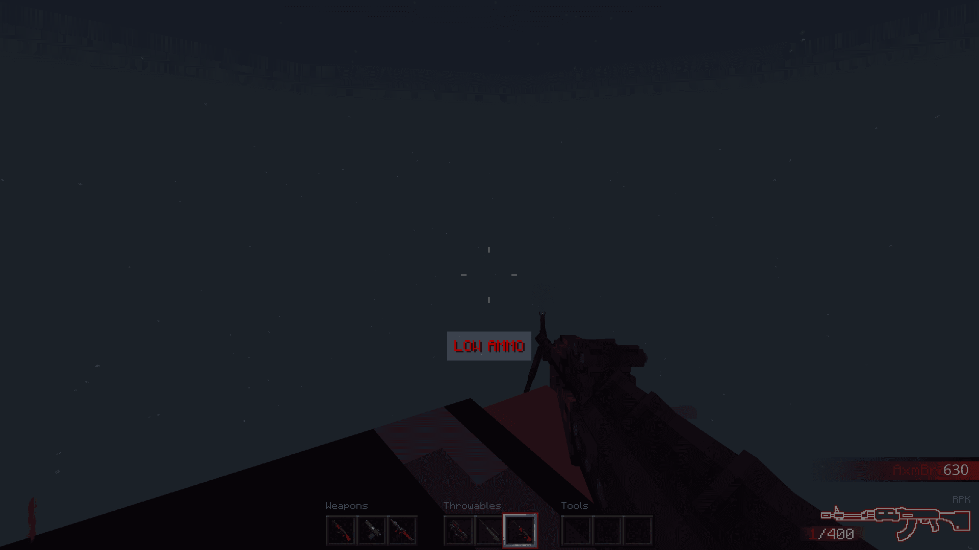 Low ammo indicator