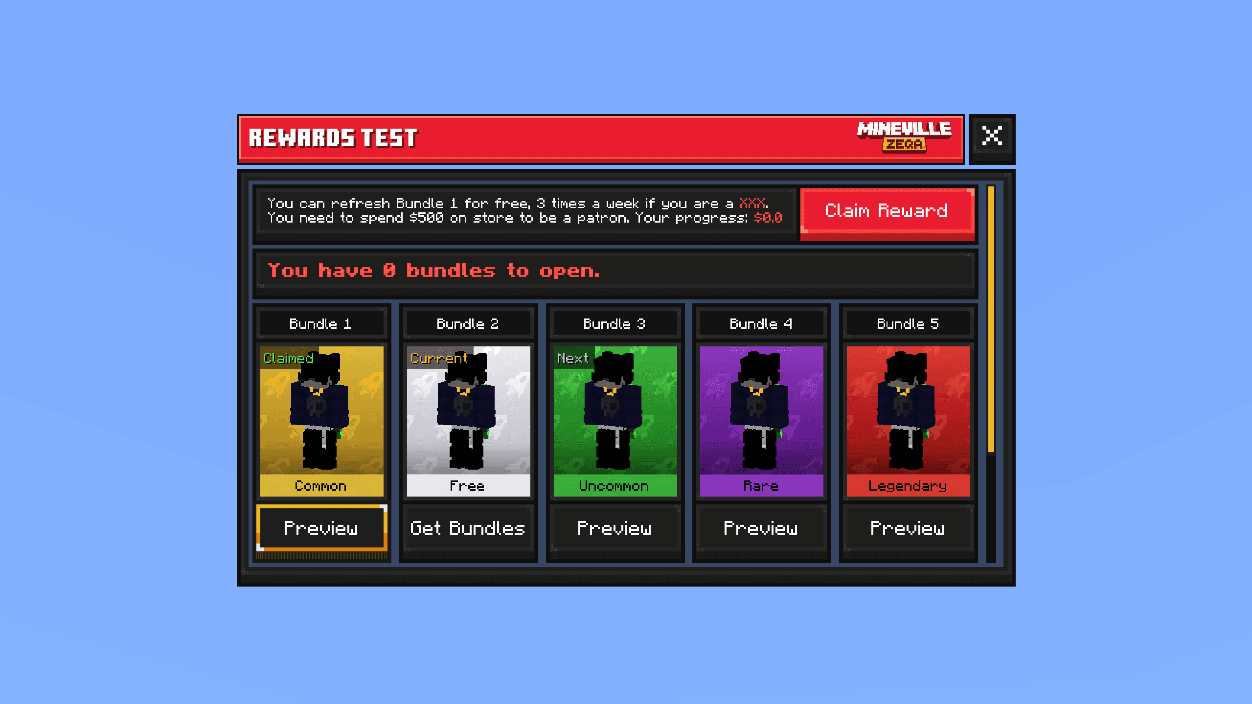 Bundles Redeem
