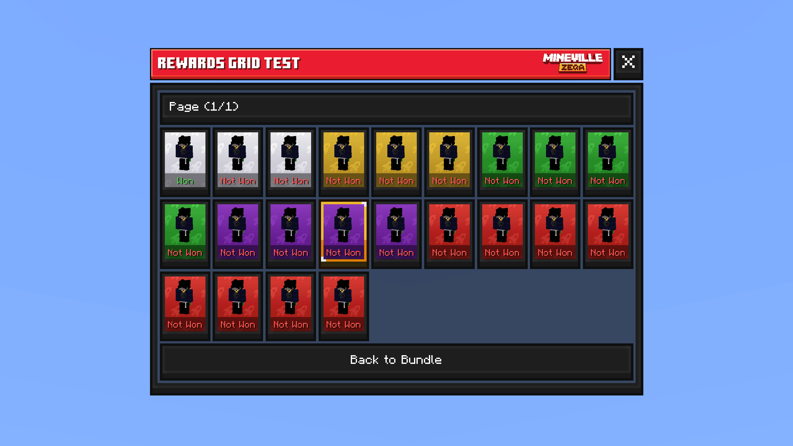 Rewards Grid