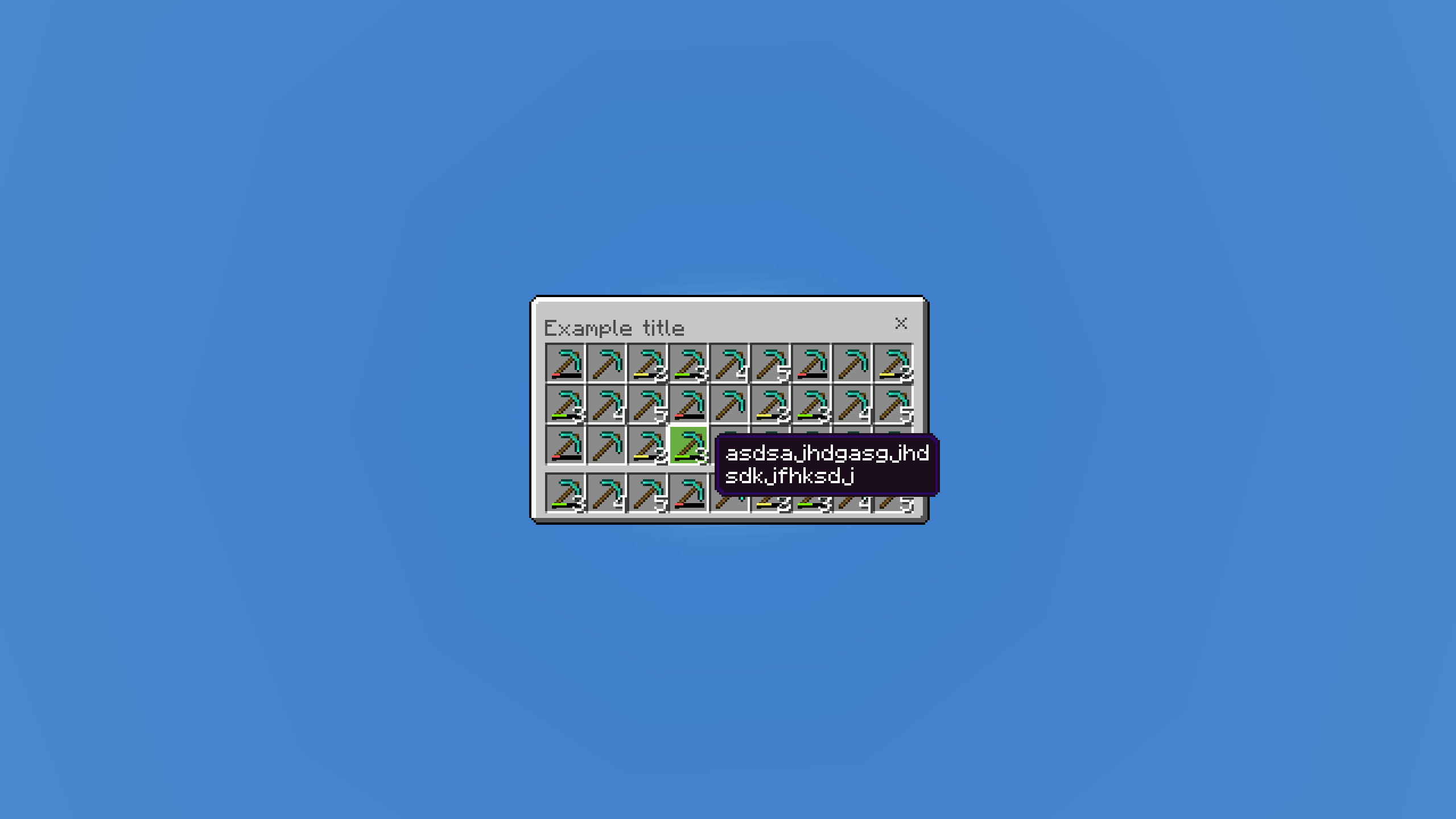 Inventory UI