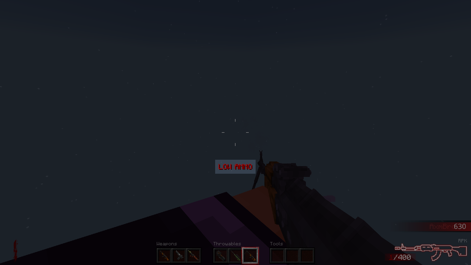 Low ammo indicator