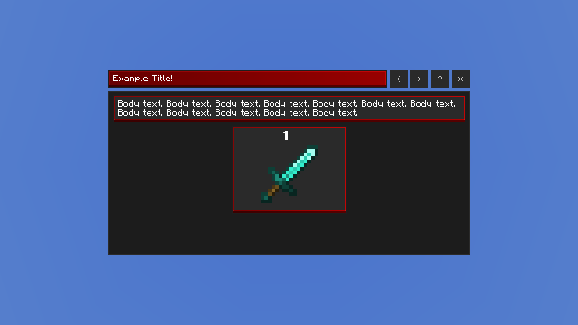 Server Form
